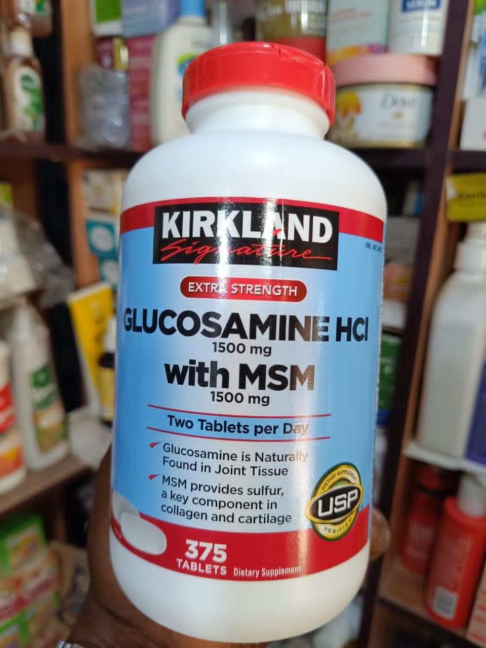 Glucosamine with MSM, 375 Tablets