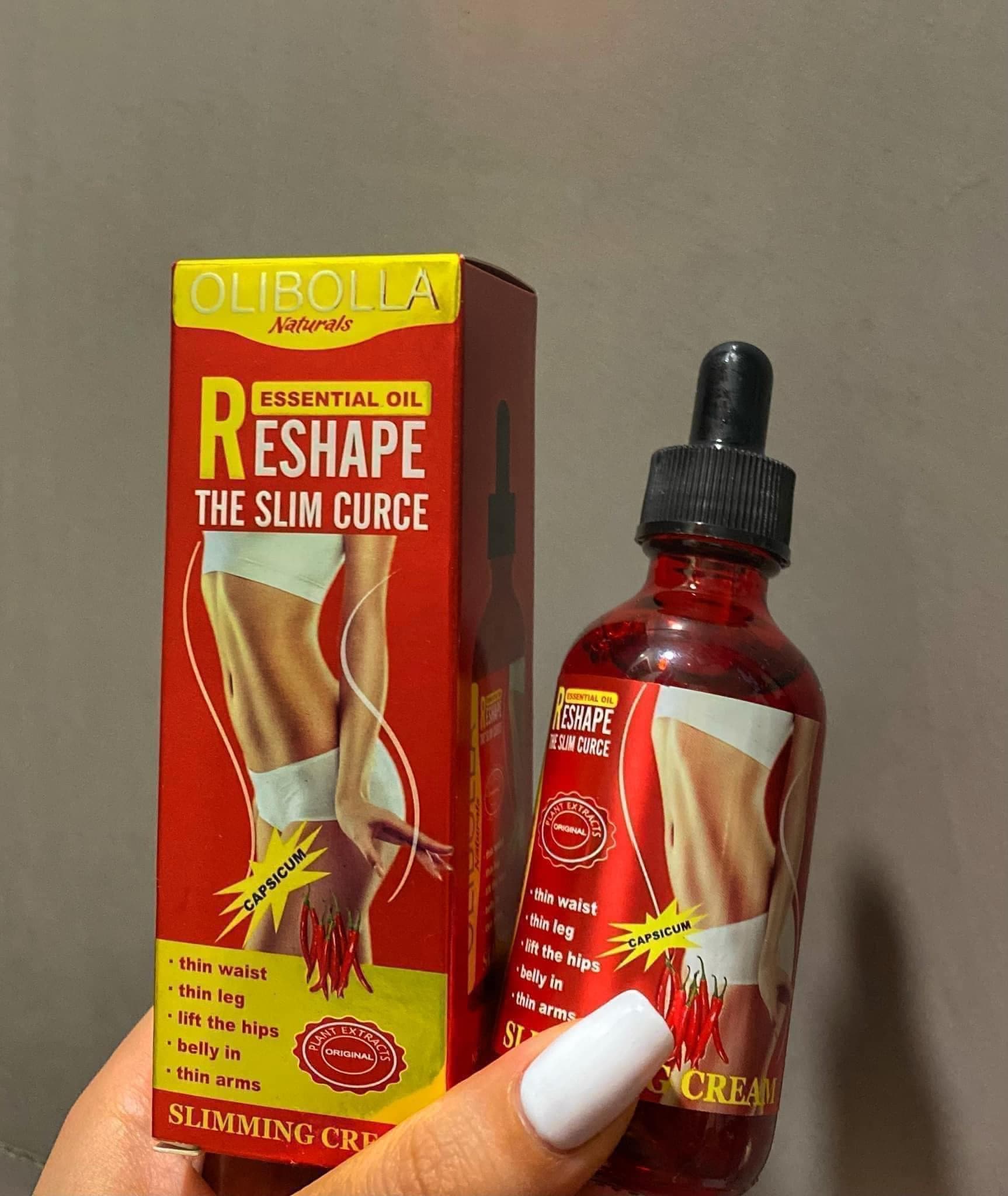 OLIBOLLA Naturals ESSENTIAL OIL RESHAPE THE SLIM CURCE